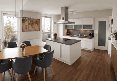 Exklusive klimatisierte DG-Wohnung mit Garage &amp; Lift in zentraler Lage in Oberwart