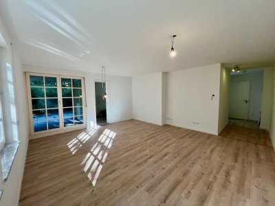 Erstbezug Villenviertel: 2-Zimmer Wohnung mit großer Terrasse im EG in Leipzig-Leutzsch