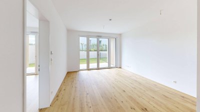 marena - Wohnen in Krems: 2-Zimmer-Wohnung mit Loggia und Eigengarten in Südlage