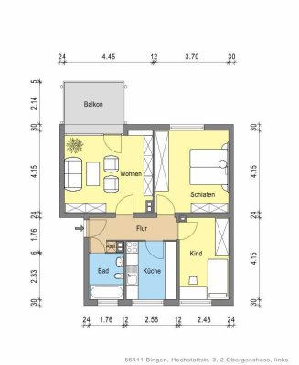 Wir sanieren frisch für Sie! 3-Zimmer-Wohnung in ruhiger Lage