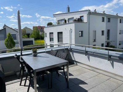 Sonnige, moderne 4-Zimmer-Penthouse-Wohnung