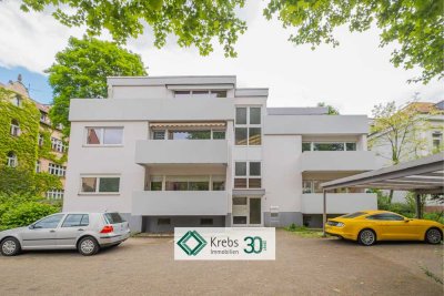 Helle 2-Zimmerwohnung im Souterrain mit Grünblick