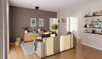 Großzügige Eigentumswohnung mit Balkon und Gäste-WC