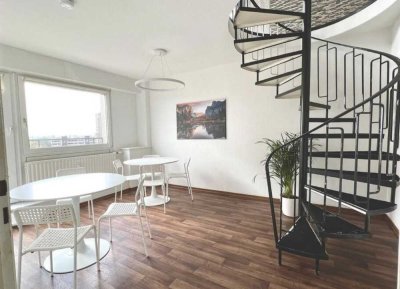 Möbliertes 5-Zimmer- Penthouse mit Balkon und EBK in Laatzen-Mitte