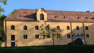 Seltene Gelegenheit: 2 Zimmer-Dachgeschosswohnung mit Loftcharakter im Schlossbereich Prüfening