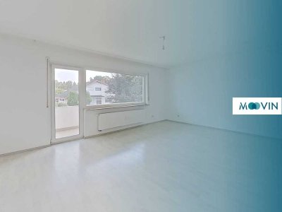 ** Modernisierte 3-Zimmer-Wohnung mit BALKON, modernem Bad und viel Lichteinfall **