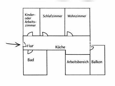 Tauschwohnung: Gemütliche Altbau Wohnung mit Balkon, 850€ warm