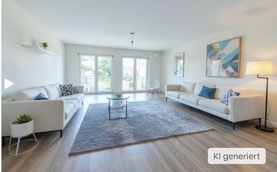 Neuwertige, großzügige 2 Zimmer-Wohnung mit Balkon– Vermietetes Investment in Forstinning b. München