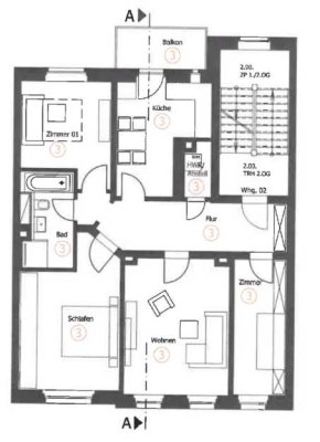 ++ ERSTBEZUG nach Sanierung // 4 Zimmer // Balkon // Carport-Stellplatz ++