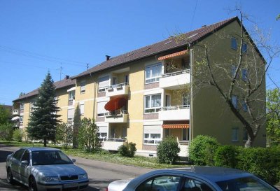 Ludwigsburg - 3-Zi.-Erdgeschosswohnung mit Balkon