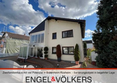 Zweifamilienhaus mit viel Potenzial in Bobenheim-Roxheim – Sanierungsobjekt in begehrter Lage
