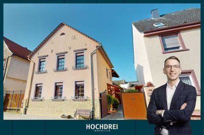 Charmante Hofreite mit Gewölbekeller  und großer Terrasse zum Kauf in Ockenheim