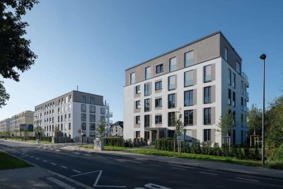 NEUBAU ERSTBEZUG - 3 Zi. - Offenes Wohnen- großer Balkon - Gäste-WC