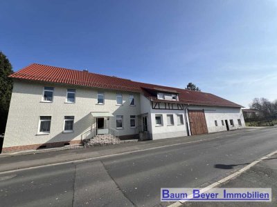 Individuelle, vielseitig nutzbare Immobilie mit großer Scheune in Rosdorf- Mengershausen bei Götting