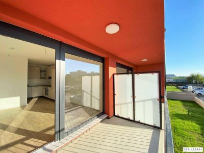 Wr. Neustädter Straße | Gut geschnittene 2 Zimmer Neubauwohnung | Loggia | Einbauküche | inkl. PKW Stellplatz