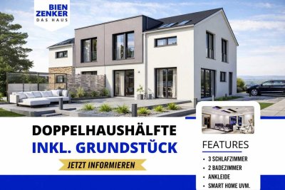 Bauen Sie Ihre Doppelhaushälfte inkl. Grundstück in FR-Munzingen - Jetzt informieren