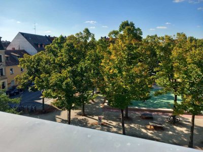 Modern wohnen , umgeben von blühenden Gärten, mitten in          der Stadt