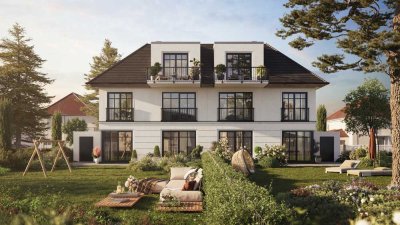 Luxus Doppelhausvilla in Bestlage Harlachings mit großzügigem Garten