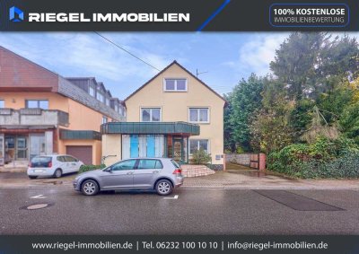 Sie hier? Wir auch! Großzügigies Wohn- und Geschäftshaus mit Nebengebäuden, 1.815 m² Grundstück