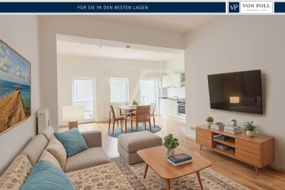 Vermietete Wohnung mit bis zu 5,2% Rendite inklusive Fahrstuhl und Balkon