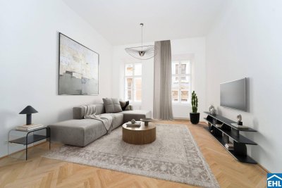 Generalsaniertes Altbaujuwel am Graben: 3-Zimmer-Traumwohnung in Bestlage