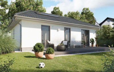 In Strausberg in unserem Bungalow 78 auf einer Ebene auf schönem Grundstück  wohnen