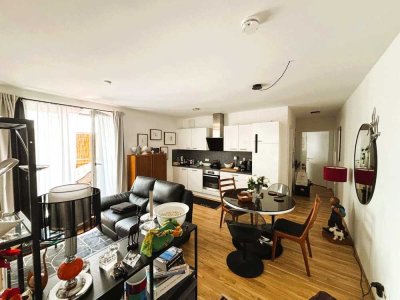 !!! Mainz Zollhafen - Leben am Wasser - funktionale 2-ZW mit Loggia!!!