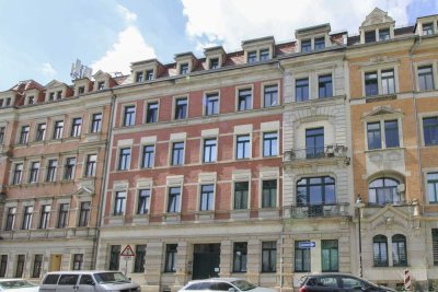Wohnung sucht Kapitalanleger! Vermietete, gepflegte 1-Zi.-Whg. in Dresden-Pieschen