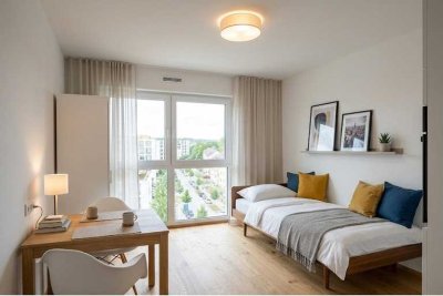 Neubau-Erstbezug | Helles Studentenapartment mit Einbauküche | Regensburg