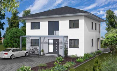 Ihr neues Traumhaus in Vilsheim – stilvolle Stadtvilla in familienfreundlicher Lage