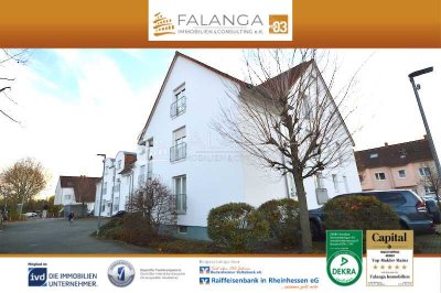 FALANGA IMMOBILIEN-Solide Kapitalanlage! Gut aufgeteilte Hochparterre Whg. in ruhiger Rodgauer Lage