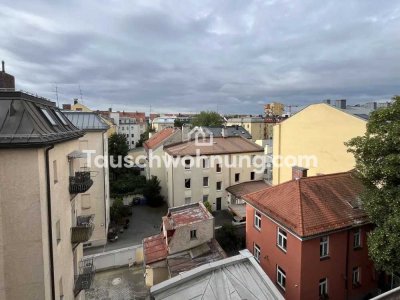 Tauschwohnung: 2-Zimmer-Wohnung in wunderschönem Altbau