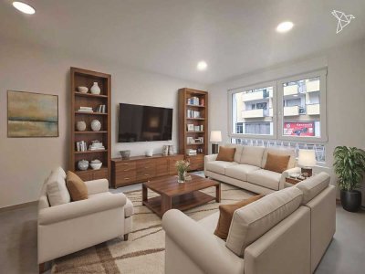 WOHLFÜHLFAKTOR PUR � Frisch sanierte 2-Zimmer-Wohnung mit Balkon in Essen!