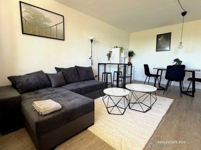ERSTBEZUG – Komplett NEU möblierte 2-Zimmer-Wohnung mit großem Balkon & Top-Anbindung | Köln-Mülheim