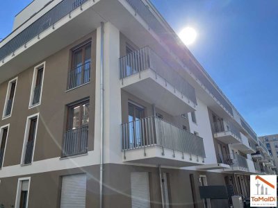 1-Zi.-Luxus-Neubau mit Südbalkon im Neubaugebiet Frankfurt-Gallus