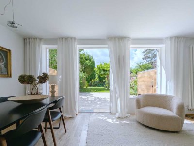 Nymphenburg-Gern: Familienhaus mit Südgarten und Kachelofen, von privat