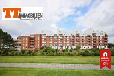 TT bietet an: Wohnen mit Panoramablick  Exklusive 2-Zimmer-Wohnung am Südstrand von Wilhelmsh