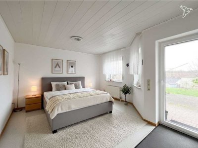 SONNIGE AUSSICHT � Doppelhaushälfte mit 7 Zimmern und Garten in Kleinmaischeid!