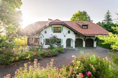 Sonnenlage über dem Mattsee - Landhaus mit unverbaubarem Seeblick