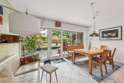 Terrassen - Gartenwohnung in Brück mit Garage und Ausbaupotential