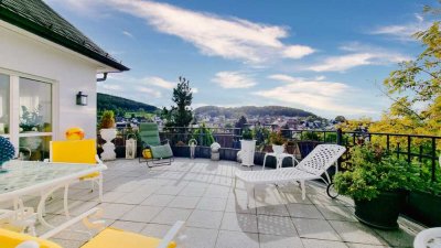 Repräsentatives Einfamilienhaus mit herrlicher Aussicht in Linsengericht