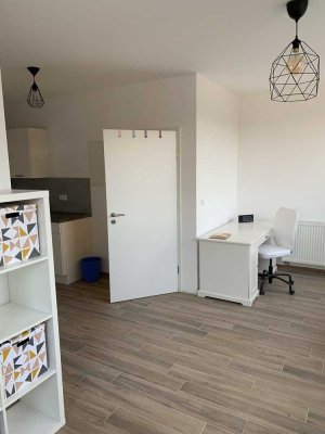 Neuwertige Wohnung mit zwei Zimmern und Einbauküche in Lichtenau