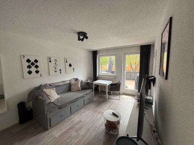 Wohnen direkt in der Innenstadt, Hüxstr. 112-116, 1 Zimmer ca. 30qm, FREI zum 01.08.2026