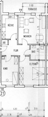 3-Zimmerwohnung im EG in Bielefeld