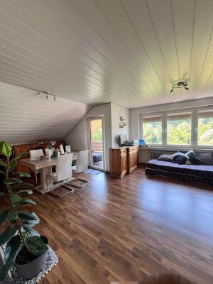 Helle 2-Zimmer-Wohnung in 2. Reihe mit Balkon und Einbauküche in Münster-Hiltrup