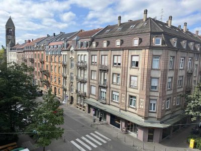 Gemütliche 1-Zimmer-Wohnung mit Balkon in der Karlsruher Oststadt