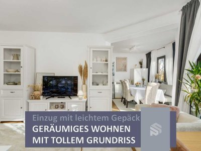 Modernisierte 3-Zi-Balkonwohnung | 2 Balkone, Walk-In-Dusche uvm.