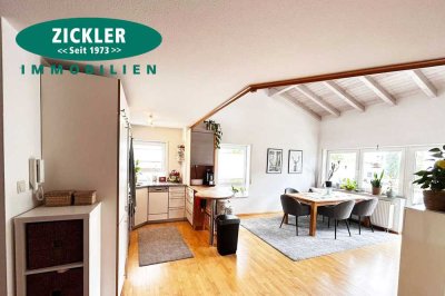 Lichtdurchflutete Galeriewohnung mit Balkon und Carport – Stilvoll wohnen an der Achalm