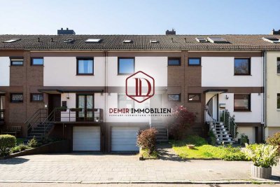 Modernisiertes Reihenhaus mit Garten, Garage und Top Raumaufteilung