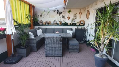 Mit ca. 26m² Dachterrasse, Wohnerlebnis der Extraklasse